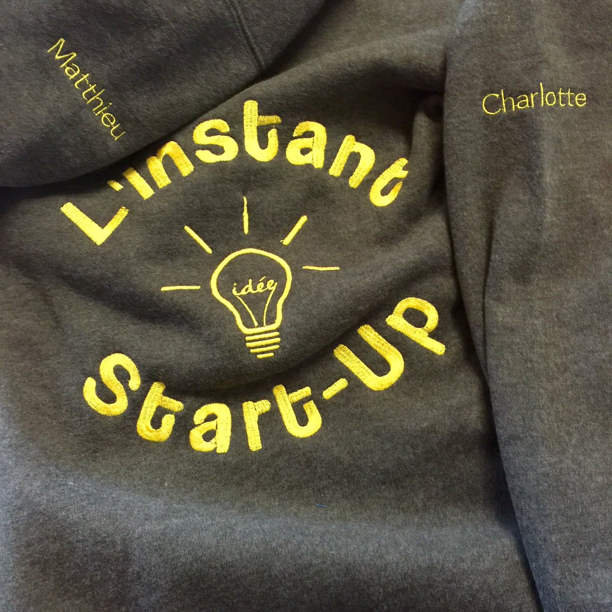 LinstantStartUp's tweet photo. .@albericrene @ChaAroundYou la bonne surprise de la rentrée ! Bientôt sur Boulogne ;) c'est cadeau! #linstantstartup https://t.co/blAwIUhVYG