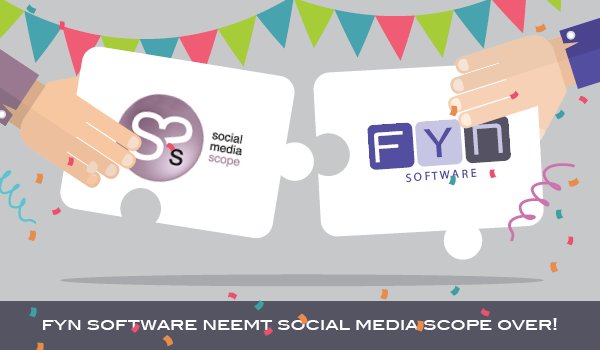 FYNSoftware's tweet photo. FYN Software neemt Social Media Scope over, Nieuwe stap in groeistrategie retailsysteem. #retail #OSS #software https://t.co/SKfzWDObZb