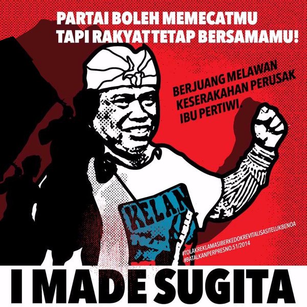 Pemecatan Sugita Diduga Akibat Gencar Tolak Reklamasi balipost.com/read/politik/2…  #pejuangSejati