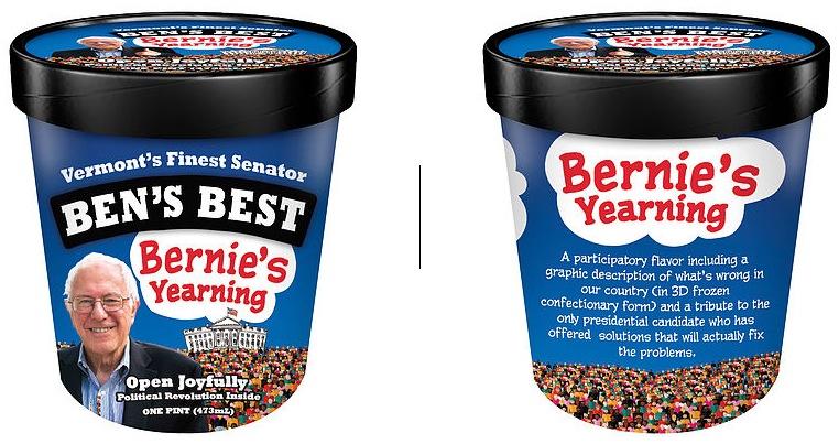 Cestfouca's tweet photo. Une glace @benandjerrys saveur "Bernie Sanders" ! https://t.co/VYiU0DWIjd  #sanders #food https://t.co/Oq42iGqOf4