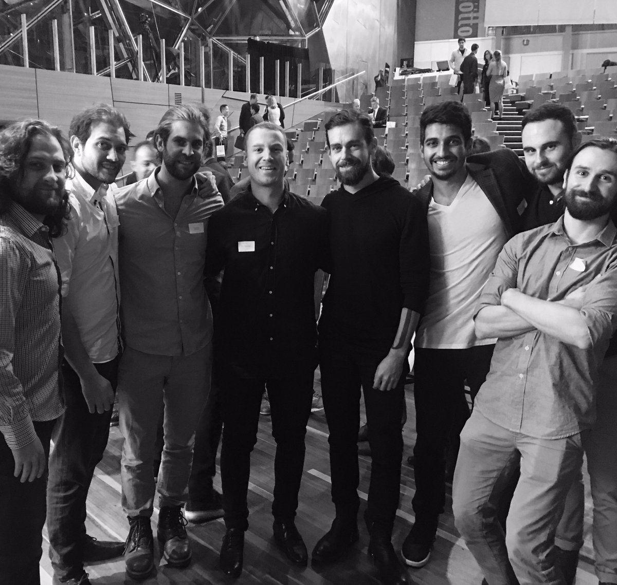 usernamedtk's tweet photo. Welcome to Aus @Square !! @jack didn't have a business card because...well... Paper. Calling @stacksco #startupaus https://t.co/6LKQZSeiCs