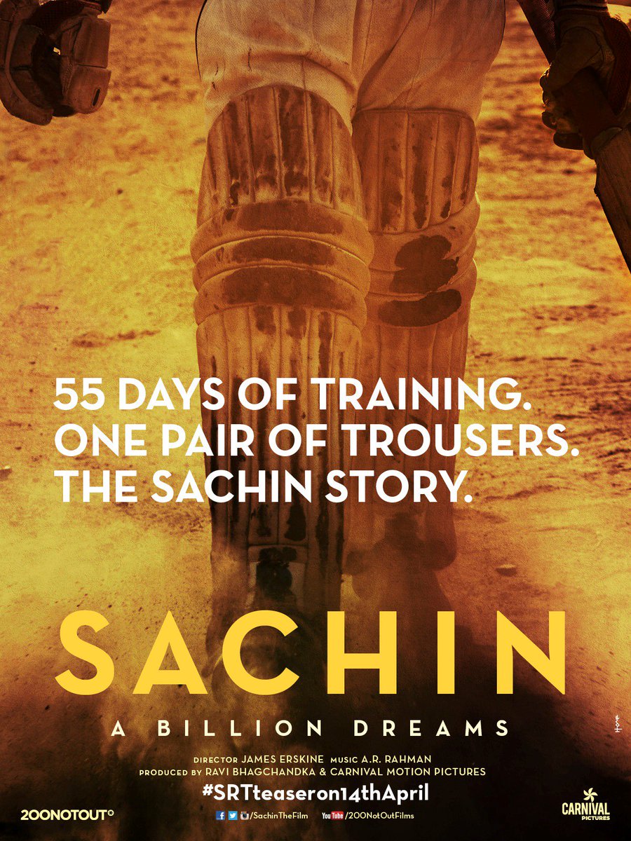 sachin_rt's tweet image. Thank you for all the love and support over the years! Watch the #SRTteaseron14thApril at 1 PM on @SachinTheFilm