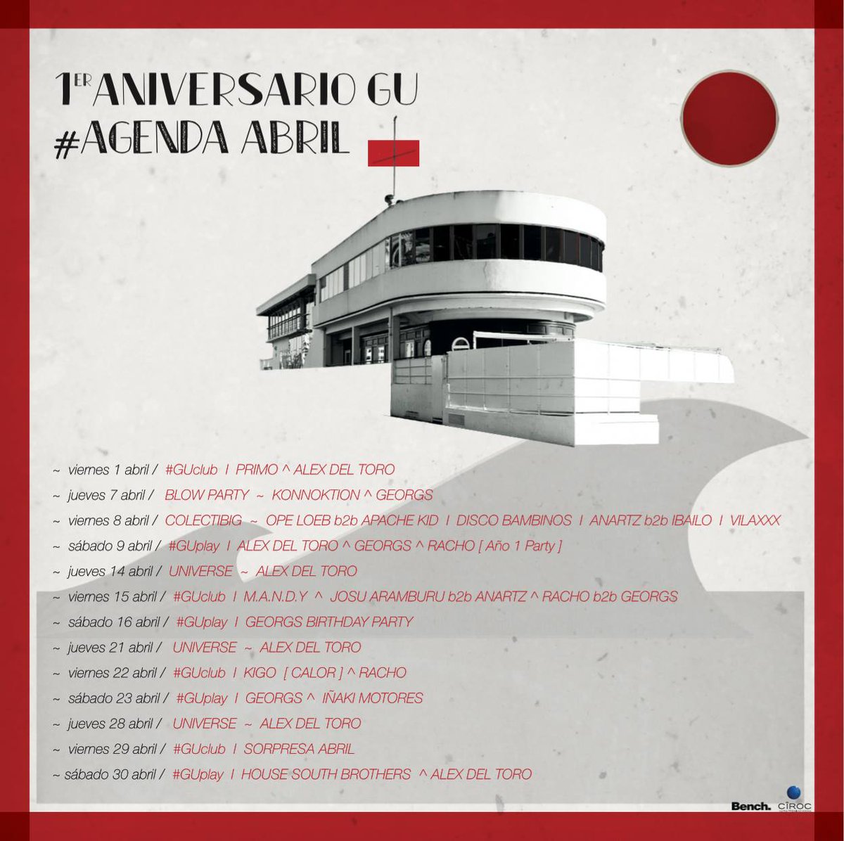 #GUclub  I  #GUplay

¿Has visto la #agenda de abril? ¿Lo que viene de aquí a final de mes?

facebook.com/gusansebastian…