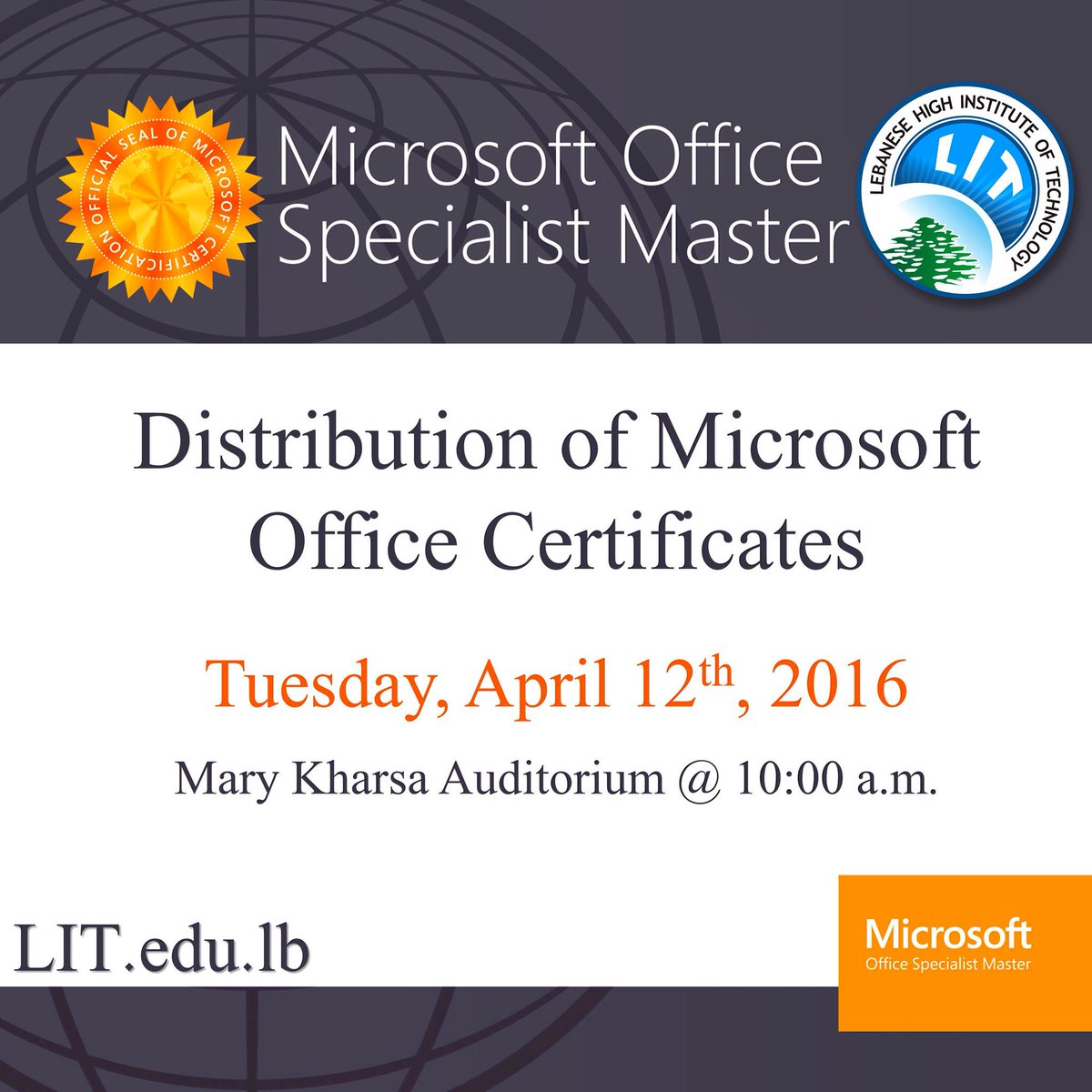lit_news's tweet photo. #LITinstitute #LITstudents #LITevents #MOS #Microsoft #Certificates #MicrosoftCertificates #Excel #Word #Access https://t.co/8rg1lRhUTj
