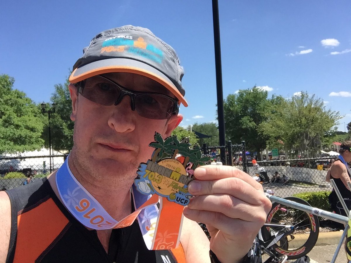 MatthewCranham's tweet photo. Great race ! And a tough run #703florida #ironman #triathlon https://t.co/4jX14NGLV6