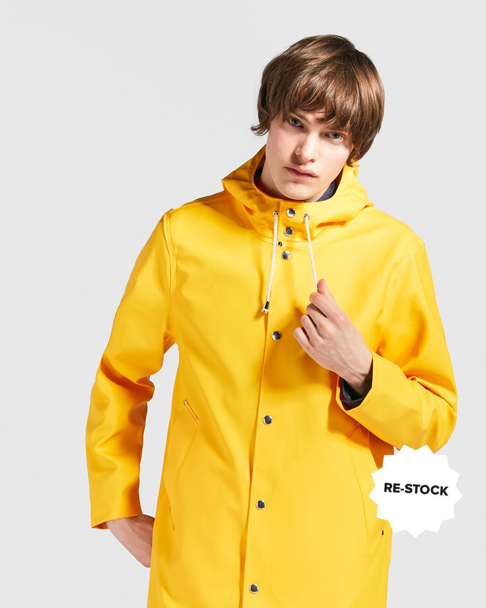 The Stutterheim Stockholm Raincoat has just been re-stocked online &amp; in selected stores: bit.ly/1oQdE90