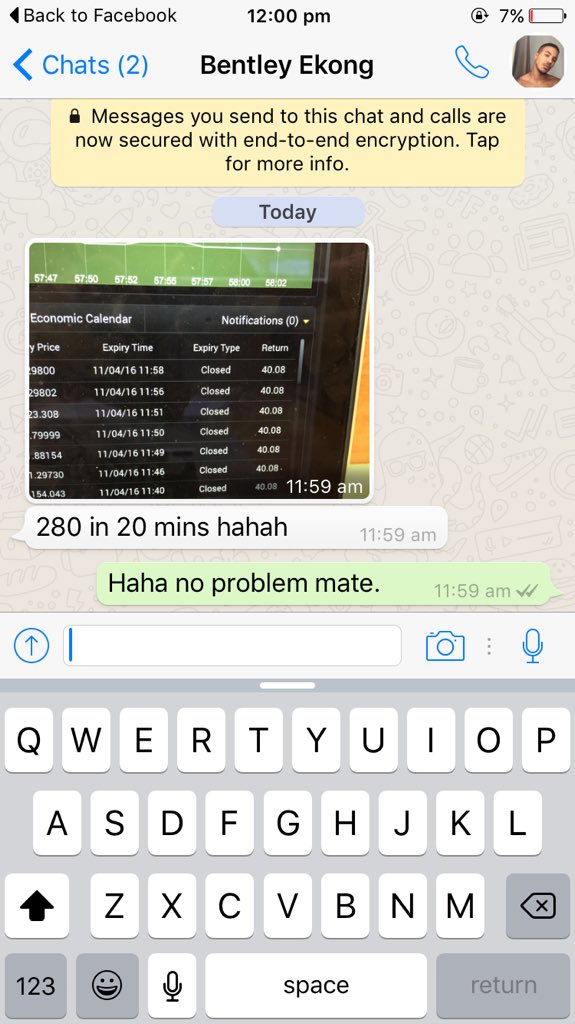 DaniellMaher's tweet image. £280 in 20minutes for my friend Bentley at university! Great result and happy to help him! #trading #money #uni