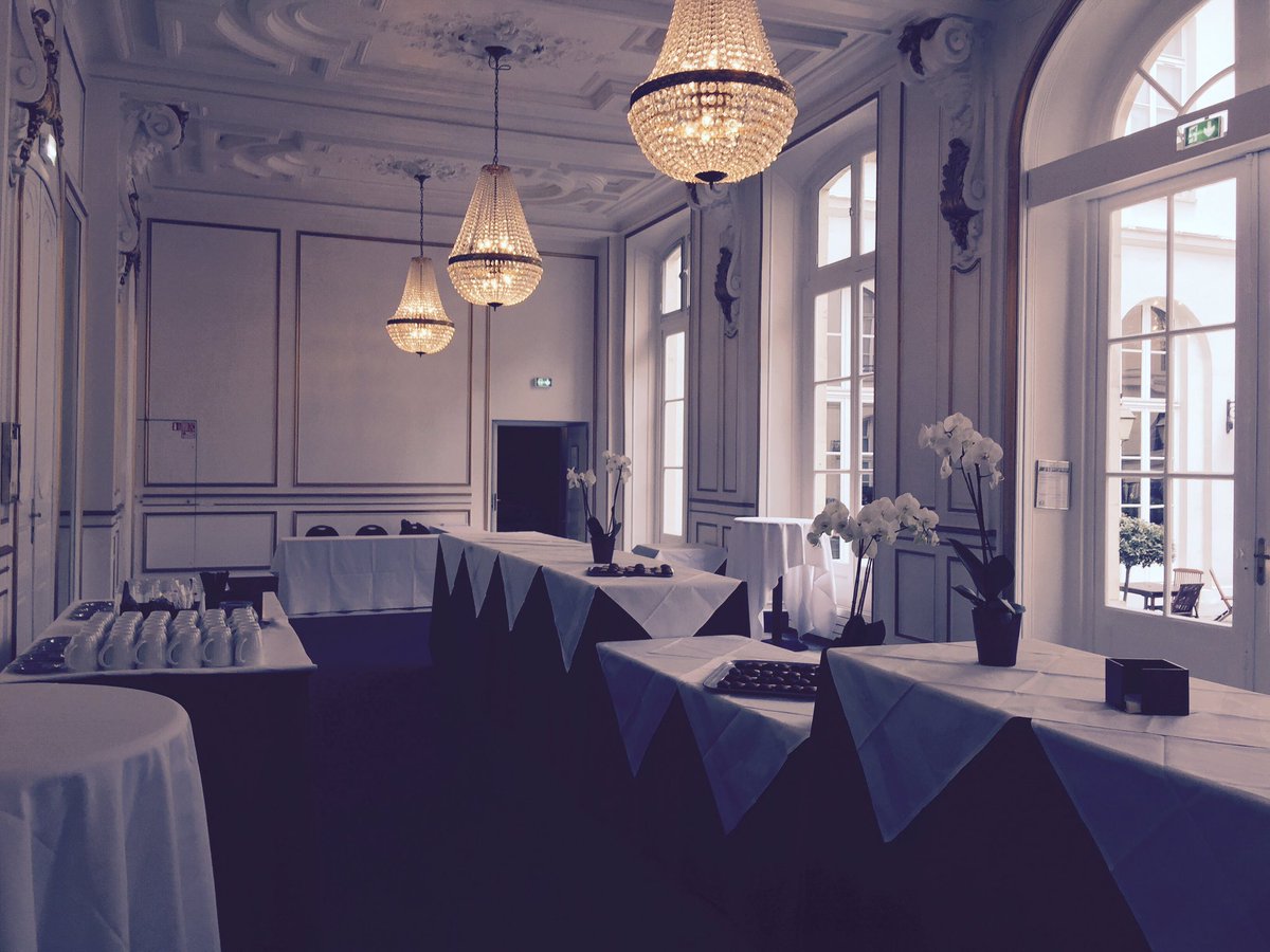 Ready to meet our international partners today <a href="/StJamesAlbany/">Saint James Albany</a> #SalesMeeting #AMI #NaturalCosmetics