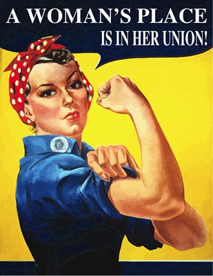 A Woman's place is in her union! <a href="/pcs_union/">PCS Union (pcs.org.uk)</a> proud of our strong female reps &amp; activists. Follow: <a href="/PCSScotWomen/">PCS Scotland Women</a>
