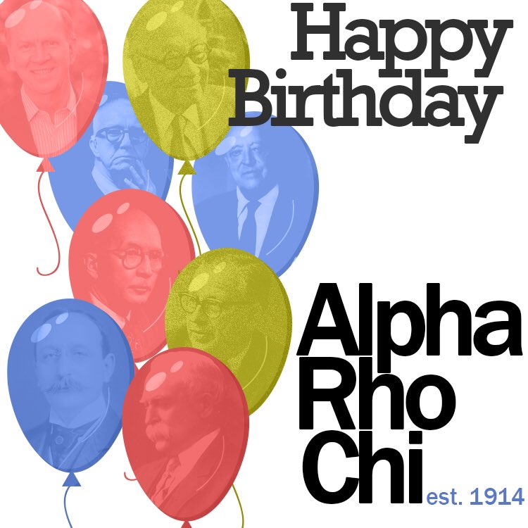 AlphaRhoChi's tweet photo. #foundersday #hbd Happy 102nd APX! https://t.co/ABMpczfMZN