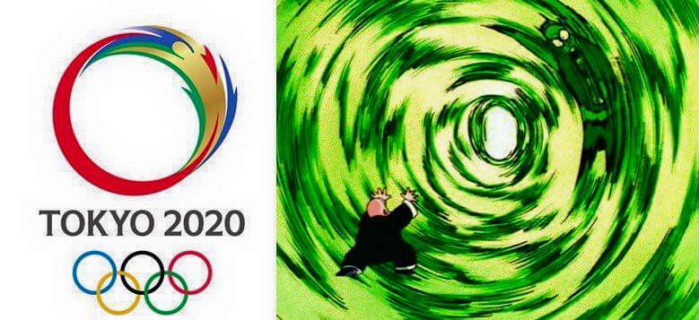 Guiño al Mafuba en el logo de los juegos de Tokyo 2020