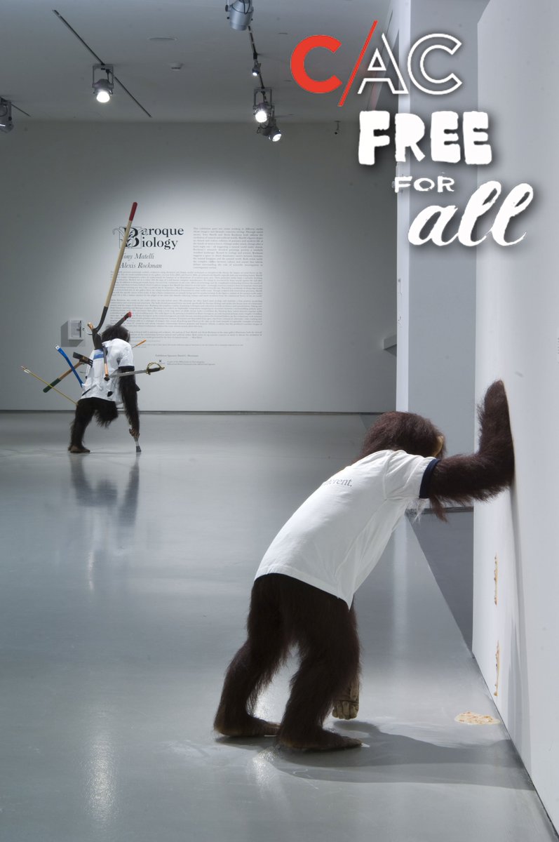 CincyCAC's tweet photo. Confused? Baffled? Amused? There's no wrong way to look at art! #CACFreeForAll https://t.co/1ROqoGPKdF
