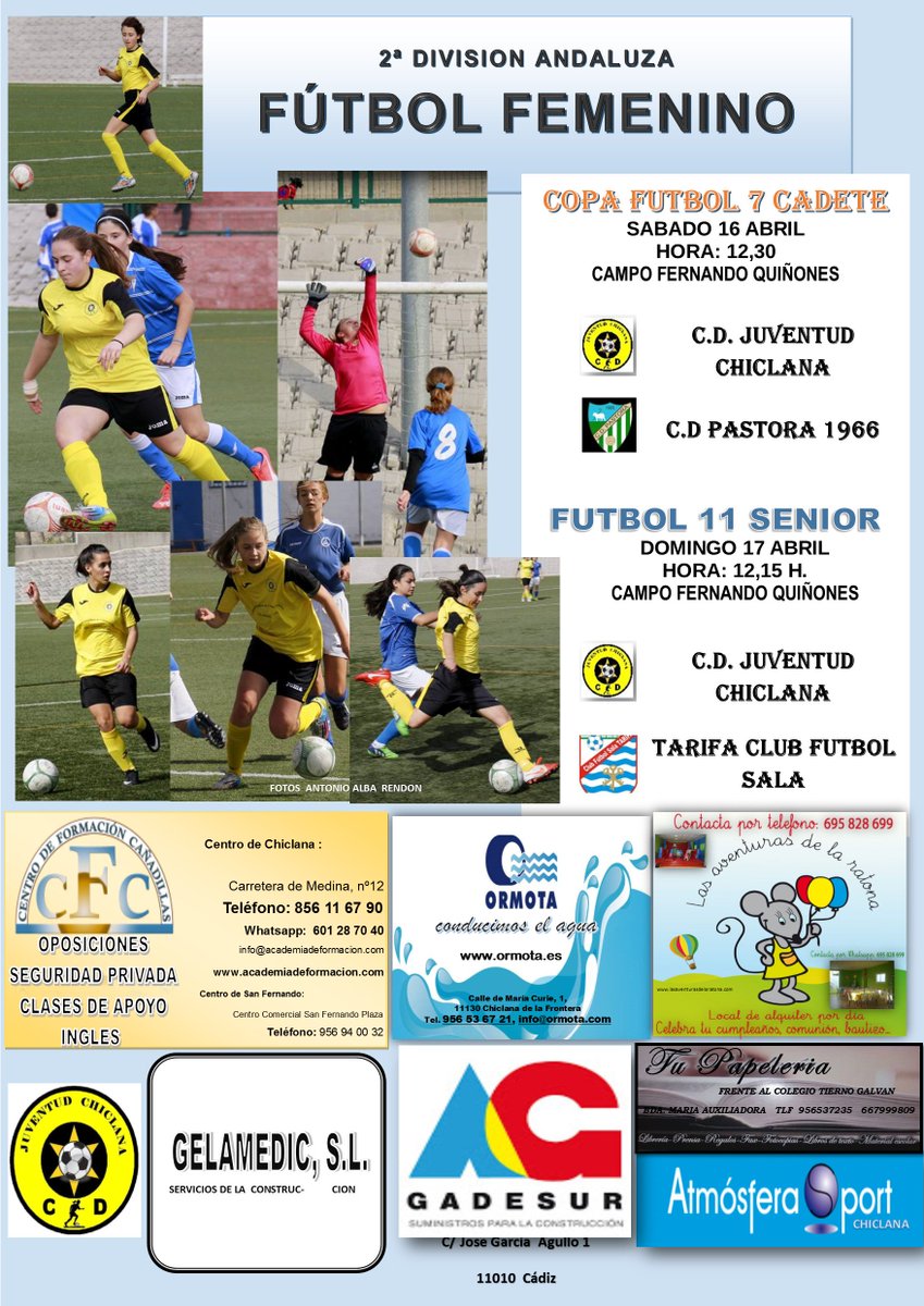 CD JUVENTUD CHICLANA (@cdjuventudchicl) on Twitter photo 