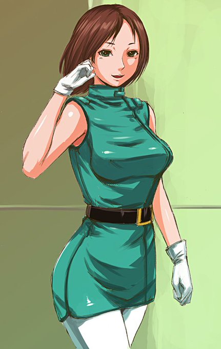 お気に入りなんでこれもサルベージしておこう。エマ中尉。#4月なのでフォロワーさんに自己紹介しようぜ 