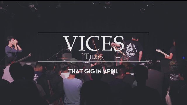 TidesBandSG's tweet photo. Our live video of "Vices" by @AeonixSG is up! Suss it, and full set might be up tomorrow! https://t.co/liY019YOLF https://t.co/sMjRmZ2pCd