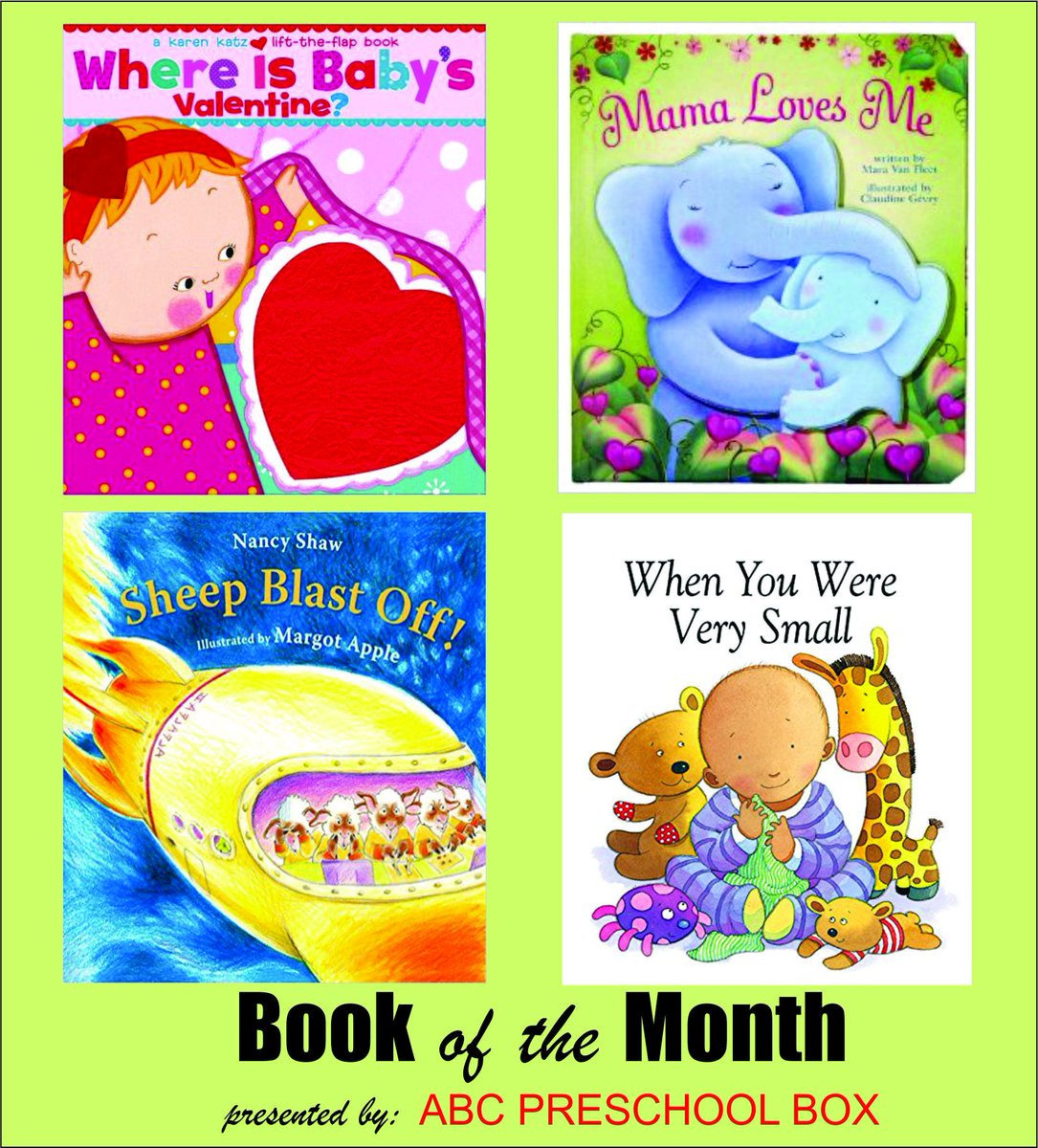 ABCPreschoolBox's tweet image. As part of your subscription, you will receive a different book each month. May's selection is "Mama Loves Me".