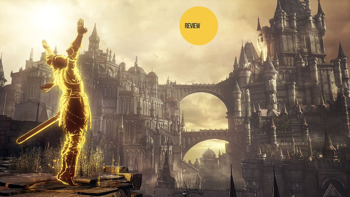 Kotaku's tweet image. "My hands shook for minutes after the fight was over." @patrickklepek reviews Dark Souls 3: bit.ly/22paPJk