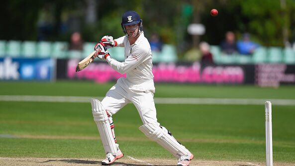 PCA's tweet photo. @JetJennings is only third @DurhamCricket batsman to score a century in each innings after Dean Jones &amp; @Colly622 https://t.co/7OCnyGzYOI