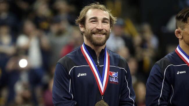 HWC_wrestling's tweet photo. Join us on May 20 to celebrate Dan Dennis 2016 Olympian at HWC Olympic banquet! Register at: https://t.co/D0wM092Sf6 https://t.co/tq7Km1yFBb