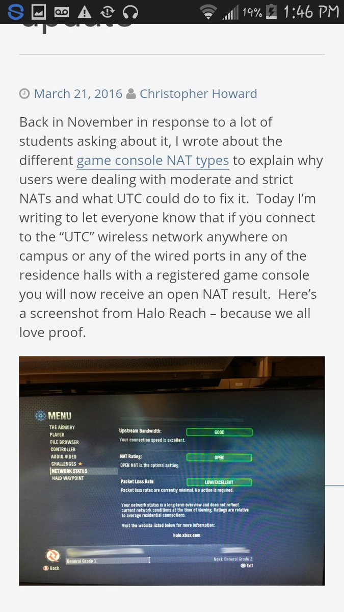 iGambitt's tweet photo. OMFG THANK YOU @UTChattanooga #UTCPROBLEMS @XboxSupport @xbox https://t.co/yw23XefClT