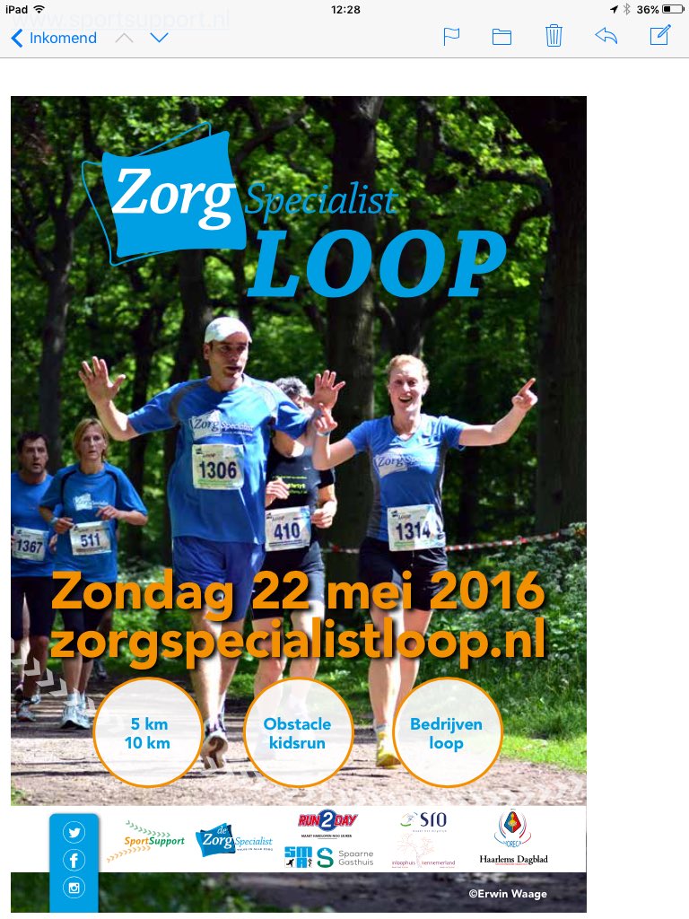 dzspecialist's tweet image. 22 mei is de dag. Start en finish in Telstarstadion! Inschrijven kan nog. Ook met collega's. zorgspecialistloop.nl