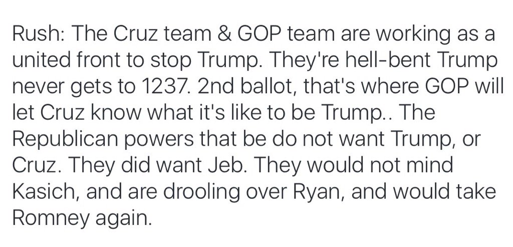 Limbaugh: GOP drooling over Paul Ryan