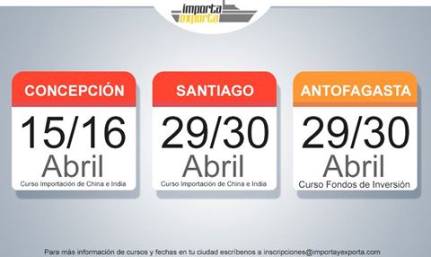 importayexport4's tweet photo. La semana comienza con el recordatorio del calendario de cursos de Importa y Exporta para este mes. https://t.co/faNukr03SK