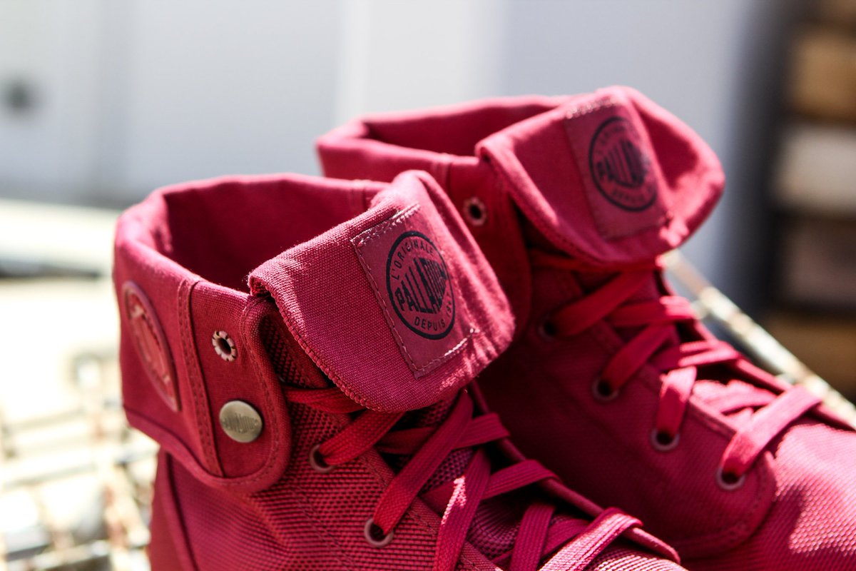 burgundy palladium boots