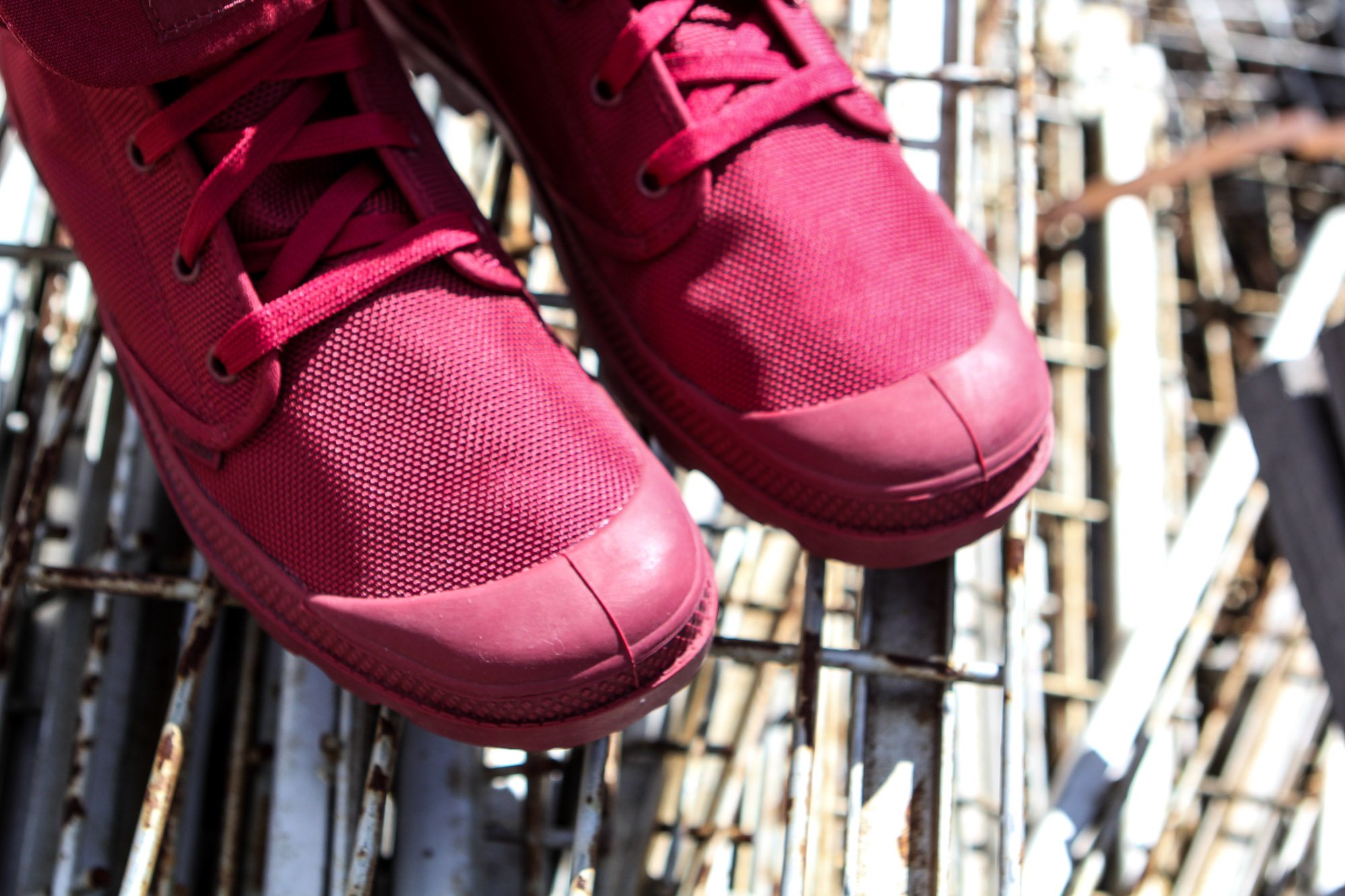 BAIT on X Palladium Boots Men s Baggy II Monochrome in burgundy is available in sizes 4 13 for 80 at https t 8JcVNJzqyJ https t VBHZY4Ya3c X