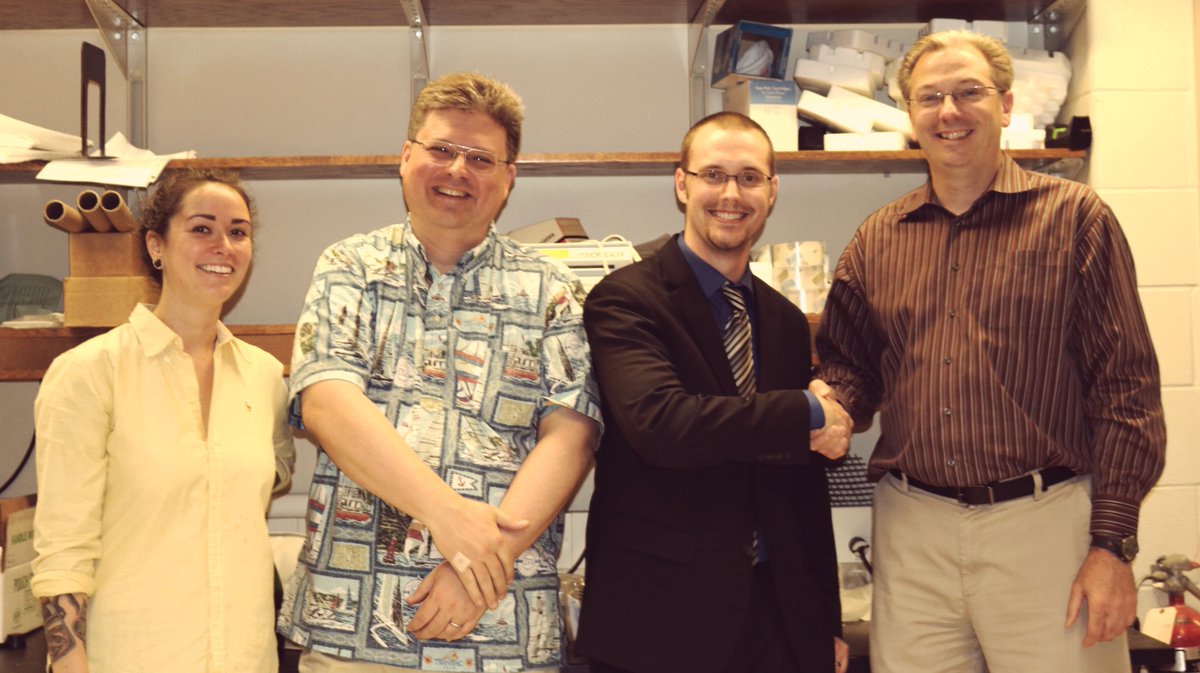 PurdueBiochem's tweet photo. Congrats to Dr. Jesse Murphy on passing his Ph.D. defense today! #PurdueBiochemistry https://t.co/30JPHvqcdG
