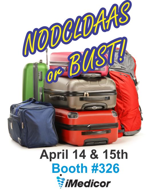 iCoreConnect's tweet photo. Bags are packed and ready for @NODCLDAAS . See you in New Orleans! @LADentalAssoc #iMedicor #HIPAA #iCoreExchange https://t.co/onvZXoVJSP