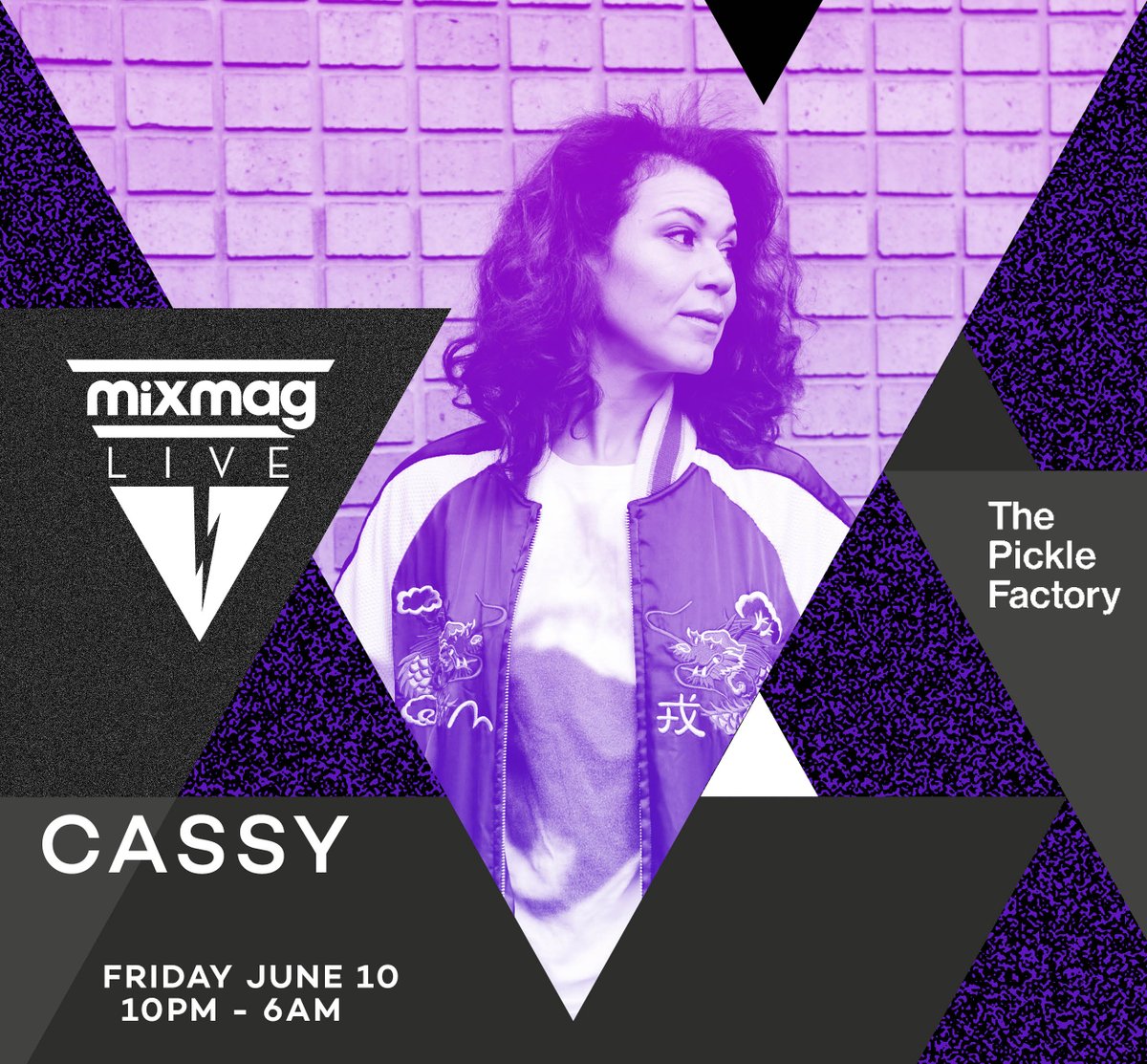 SPLagency's tweet photo. Tickets for @Cassy__official @Mixmag LIVE @ @PickleFactoryE2 are very limited. Be quick! https://t.co/K9cgVBTIGn https://t.co/62FTQ94OdD