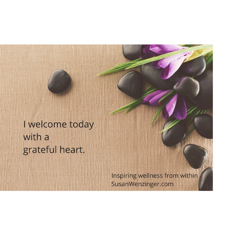 SusanWenzinger's tweet photo. Welcome today and be #grateful
#CreateVibrantHealth #IntuitiveWellness #HSP https://t.co/WQhW7uJ9xQ