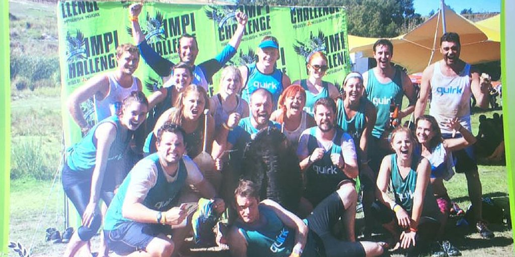 mirumafrica's tweet photo. Well done to the brave CPT QuirkStars who completed the IMPI challenge yesterday, you made us proud! #QuirkRocks https://t.co/PO3N4Zm9I0