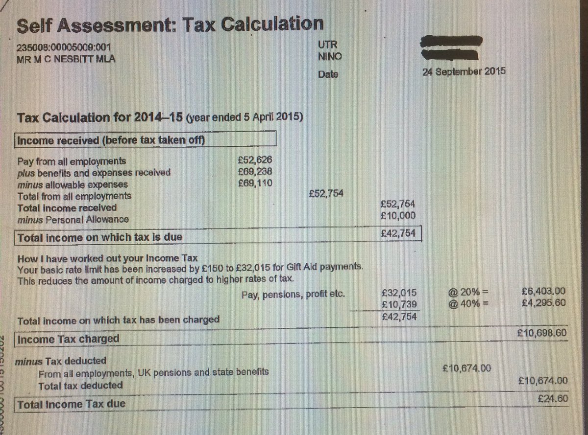 RBlackPA's tweet photo. UUP leader Mike Nesbitt has published his tax return #taxreturngate https://t.co/p32YwCDvkE