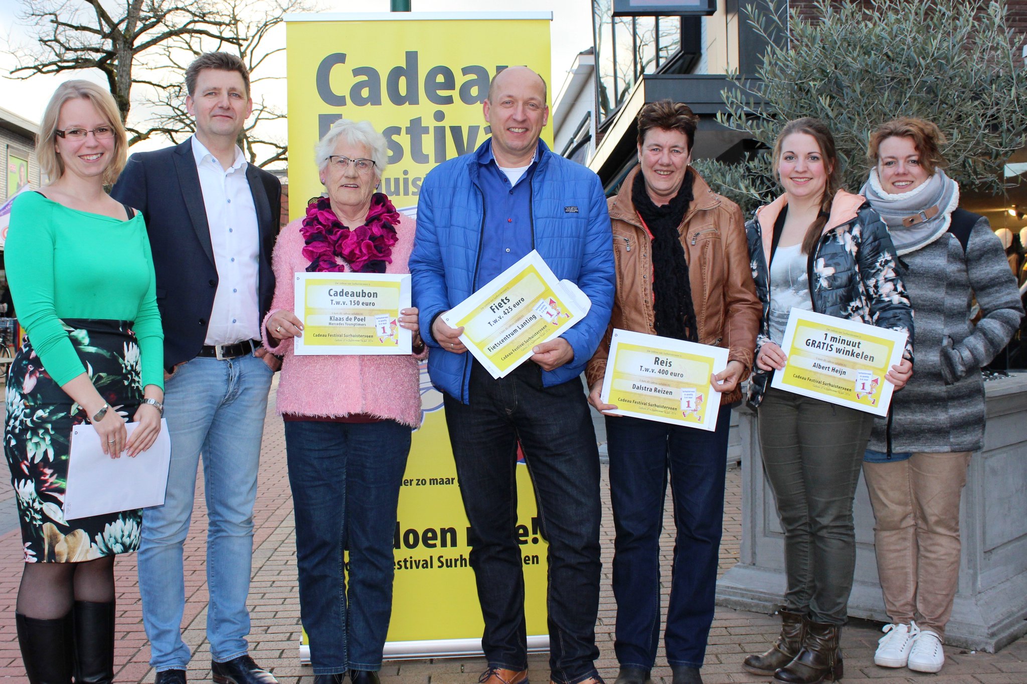 Eerste weekprijs winnaars