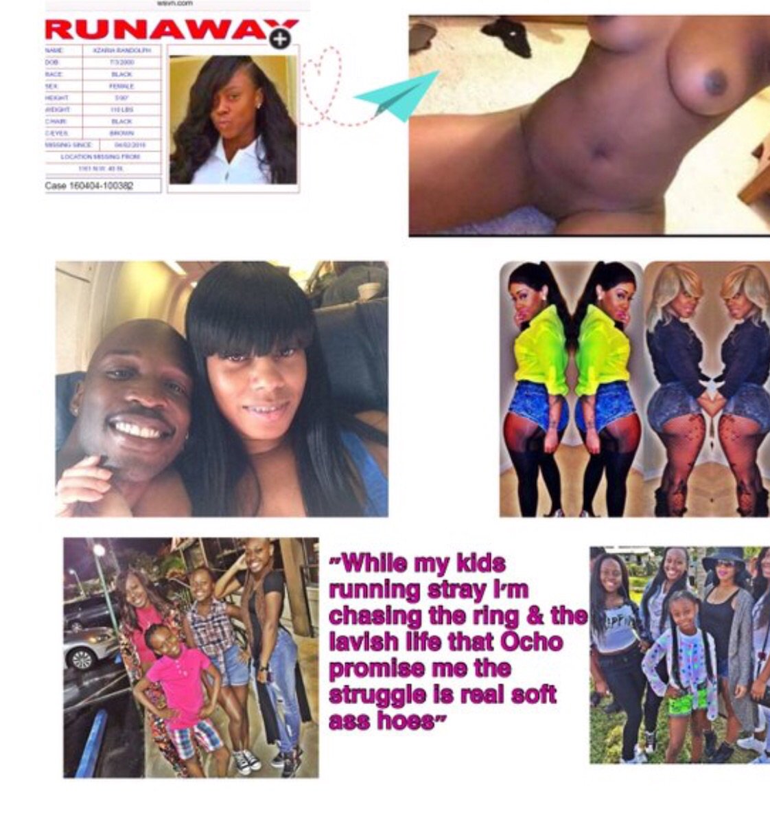 RT <a href="/EvelynLozada/">Evelyn Lozada</a> <a href="/ochocinco/">Chad Johnson</a> Crystal kids gone wild while she chas'n lavish lifestyle tryna be like <a href="/EvelynLozada/">Evelyn Lozada</a>