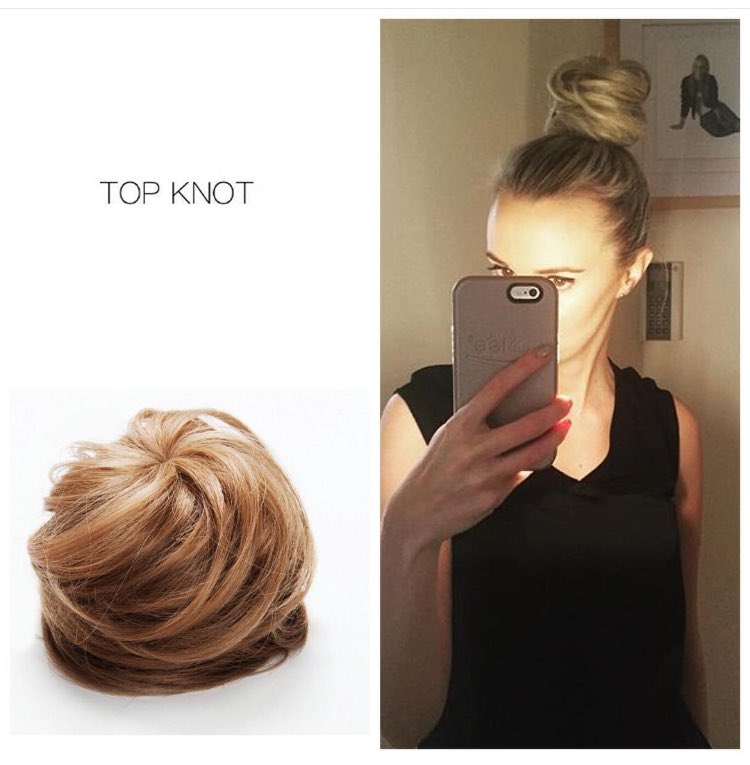 HairRehabLondon's tweet photo. #SimpleStyles 💁🏼 Get the perfect fuller #TopKnot with our true life hair pieces 🙋🏼 @HairExtStudio ONLY £21.99 https://t.co/lsMRsTqsqj