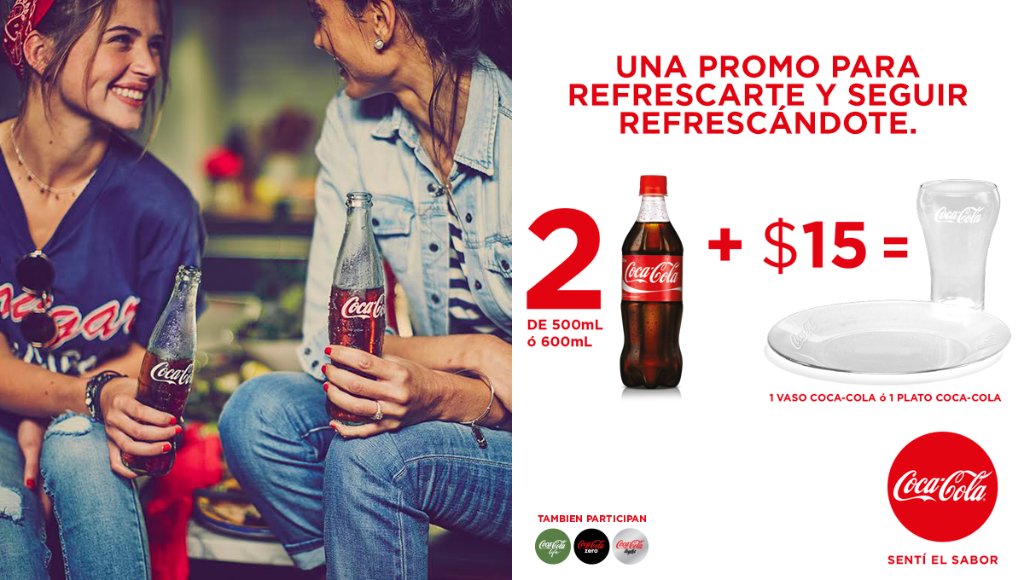 Acercate a las estaciones de servicio FULL de YPF y disfrutá el sabor de
comer siempre acompañado de Coca-Cola.