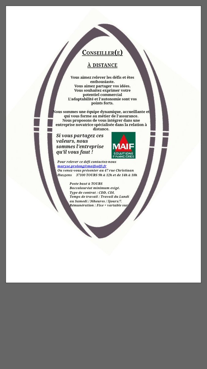 pprcxv's tweet photo. #audace#recruterautrement #conseiller@pprcxv @MAIF @i4Emploi https://t.co/8dfrDQ8mV1
