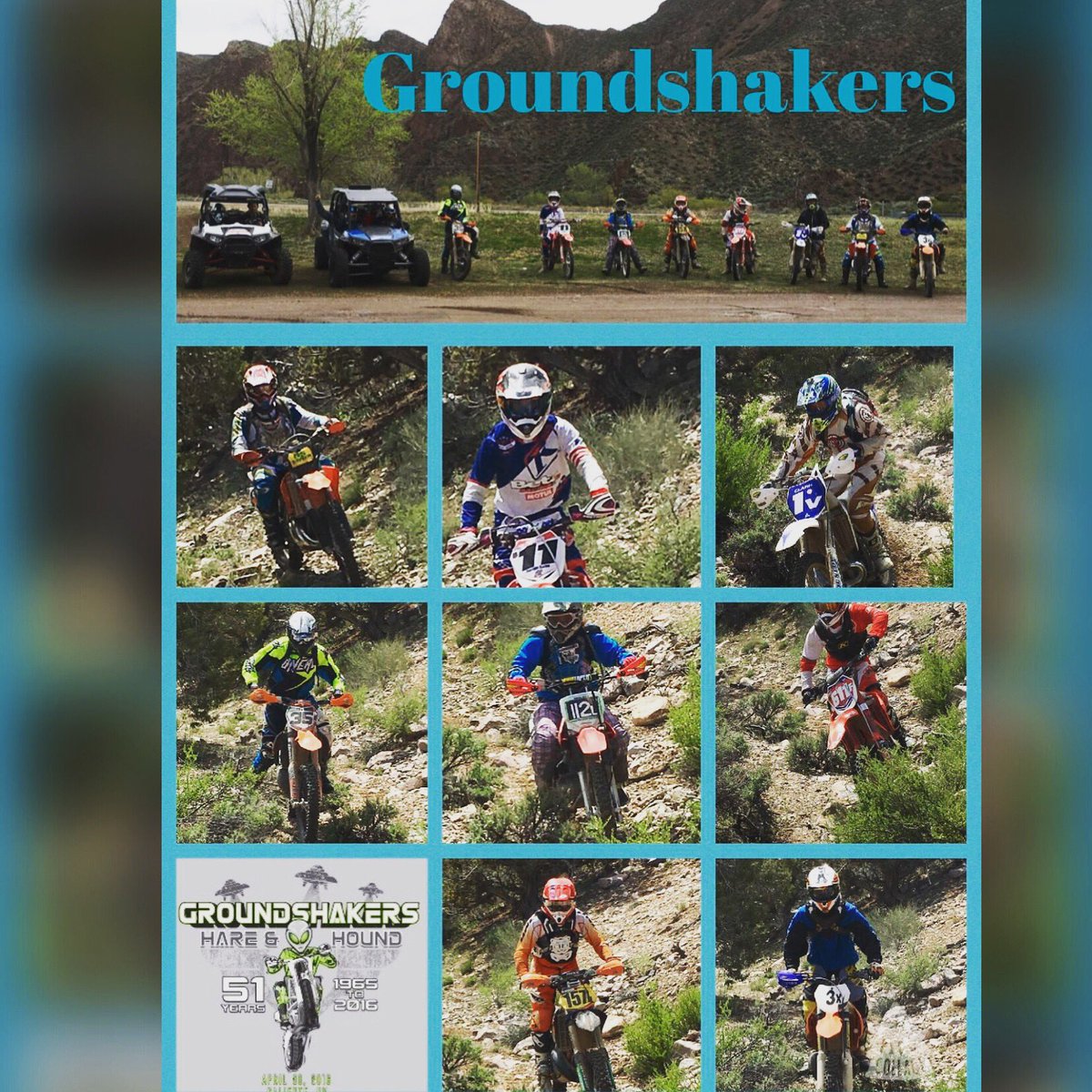 groundshakersmc's tweet photo. After racing 110 miles Saturday these amazing Groundshakers came and marked course💪🏽💪🏽 https://t.co/yRNWQ4hRKi