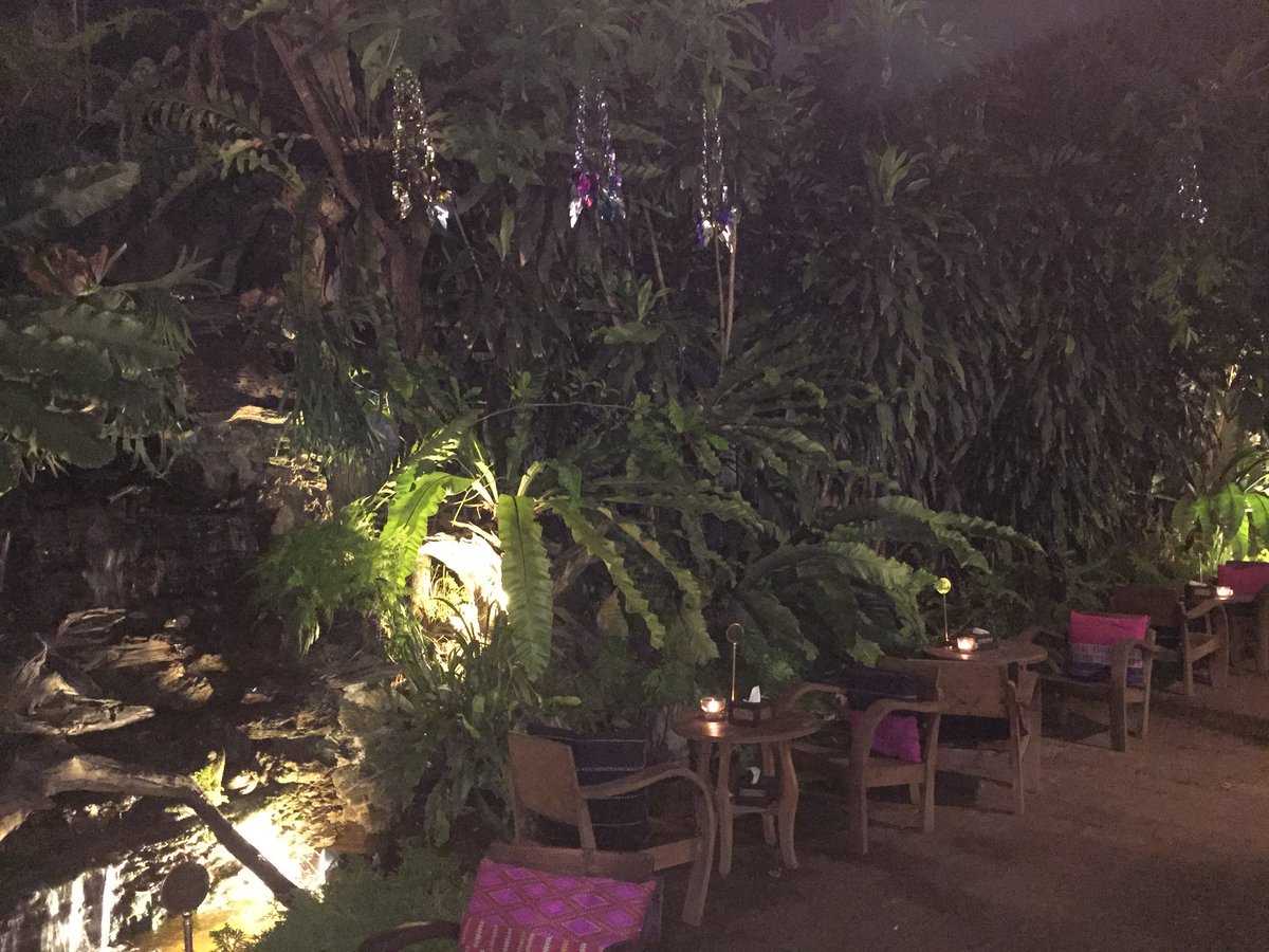 GenImpactPhilly's tweet photo. Another gem of a place - Fern Forest Cafe in Chiang Mai Thailand. #interiors #travel #specialspaces https://t.co/whBX9MaISX