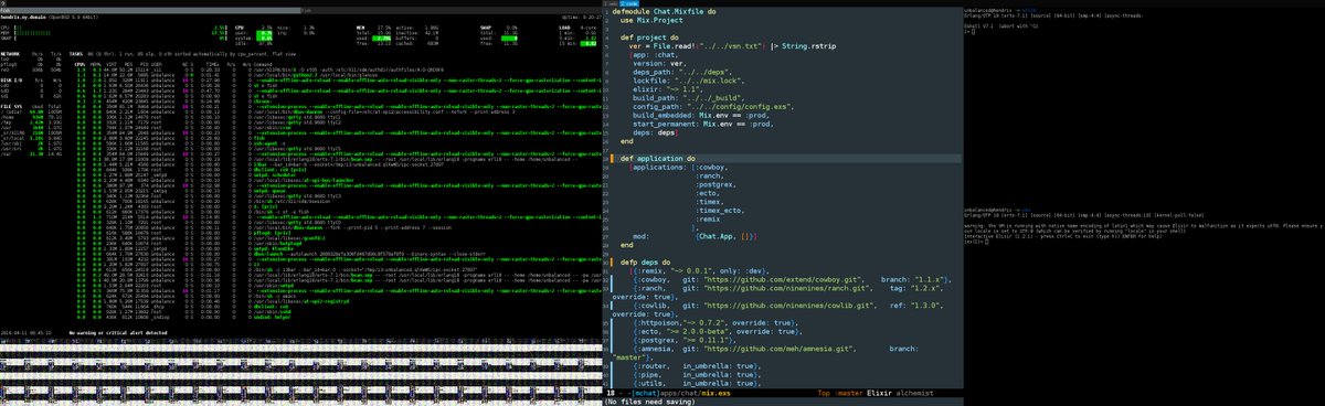 federicocarrone's tweet photo. Weekend: moved 100% over to OpenBSD on the desktop.
 
Monday: code #erlang and #elixirlang on BSD land. https://t.co/hGcZOhYIC3