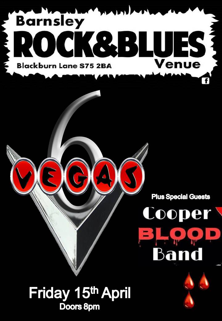 Stop Press !!
Cooper Blood Band added to Fridays line up