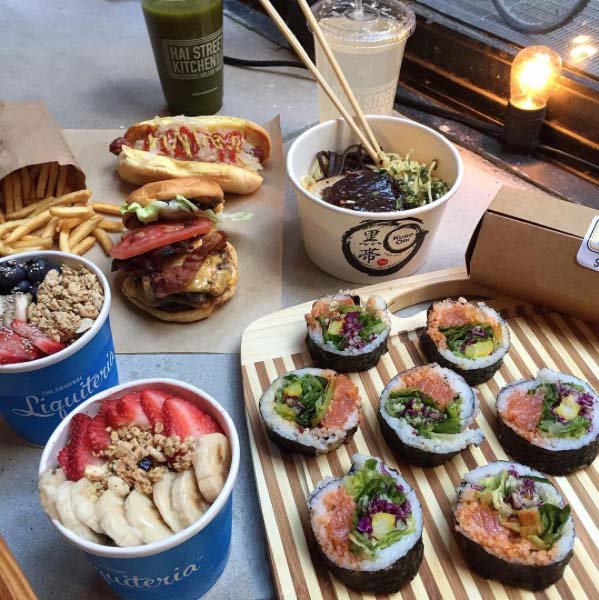 UrbanspaceNYC's tweet photo. Have you tried all the new vendors at Vanderbilt? @liquiteria @hardtimessundae @HaiStKitchenUS @ippudony #eaturban https://t.co/R22IbIpzvP