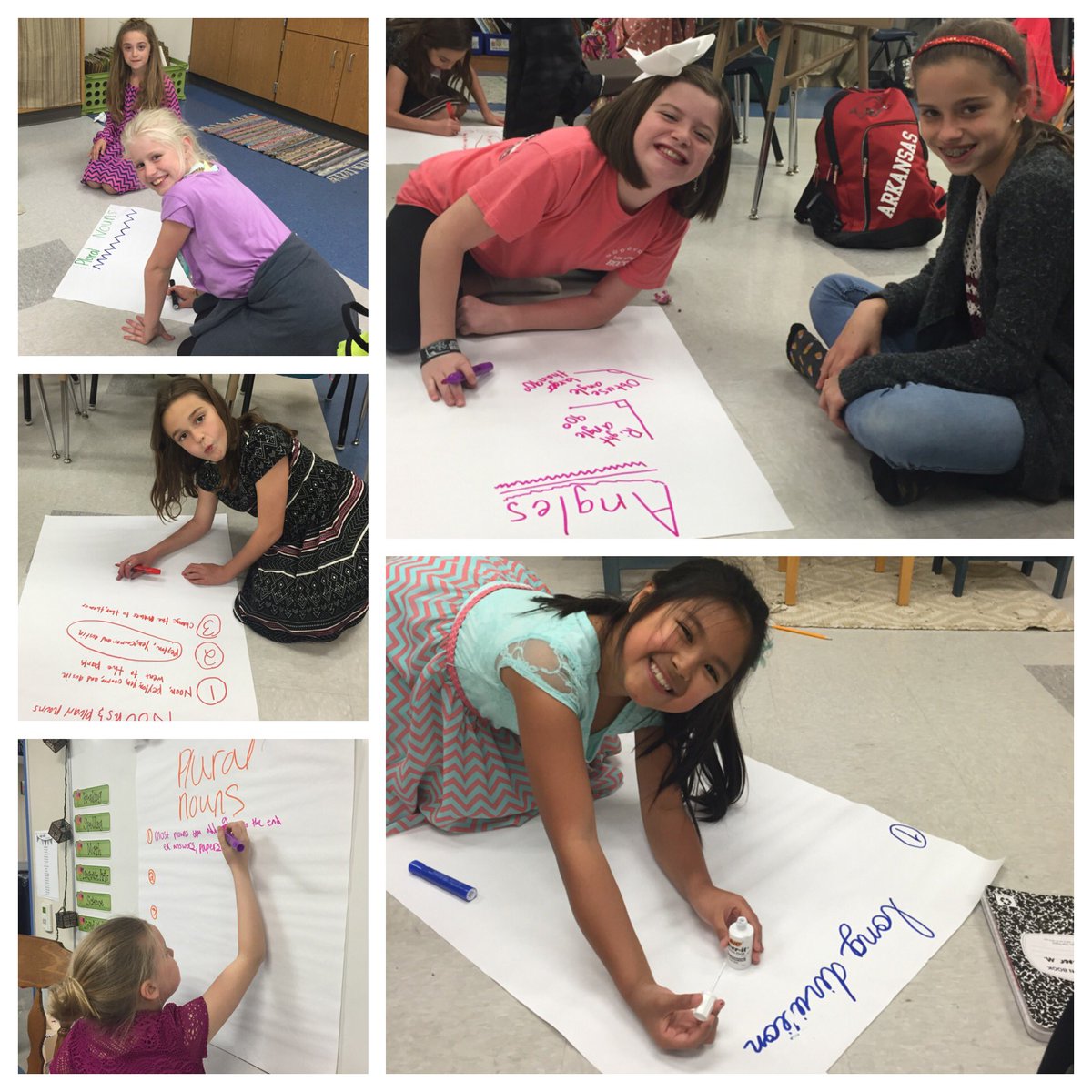 MissFelderhoff's tweet photo. Future Teacher Club making anchor charts! #LoveMySchoolDay #bigtopmca #lisdchat @MrsSandlin https://t.co/kr1IIO8wUS