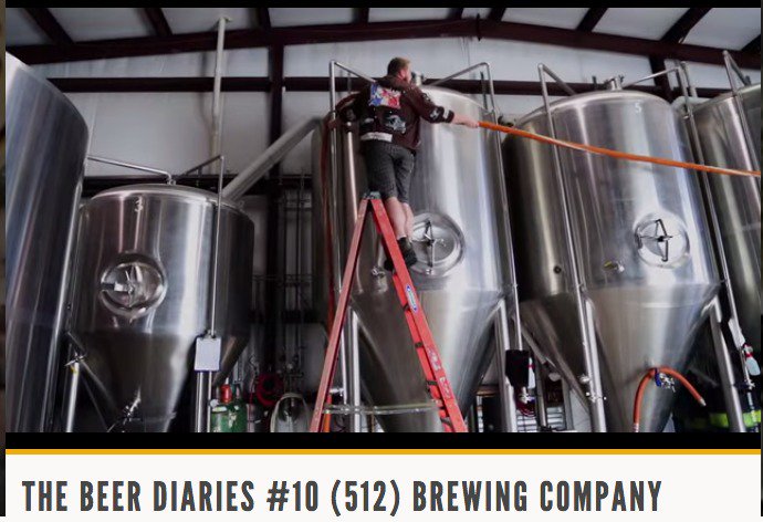 BeerDiariesTV's tweet photo. Local ingredients &amp; organic #basemalts? Return to @512brewing and explore their #corebeers: https://t.co/TAovQMMvYG https://t.co/3WRAWYh8lK