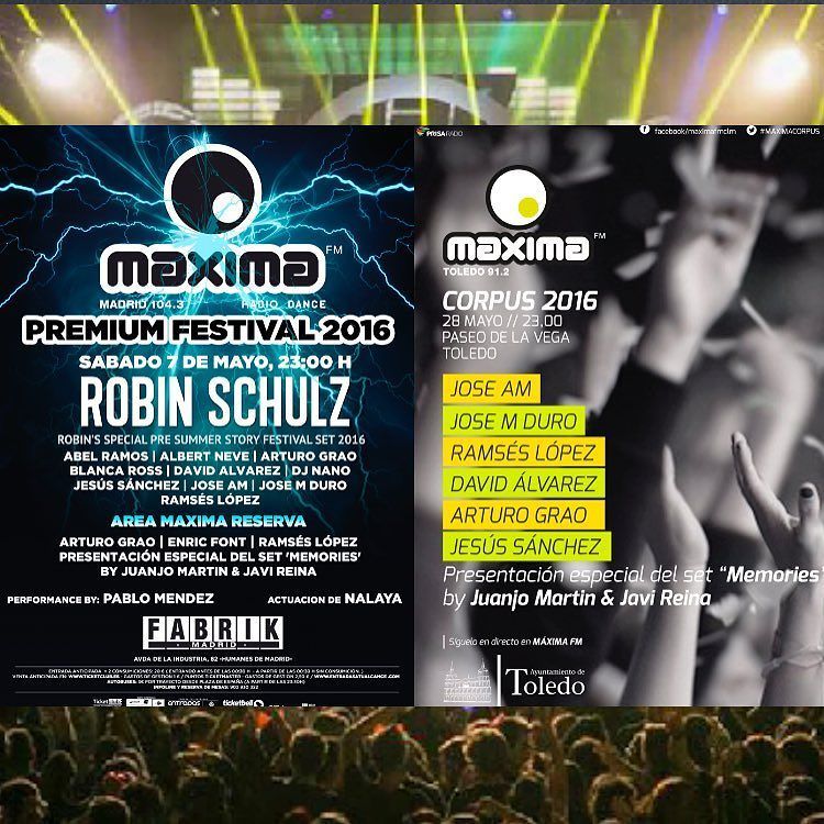 itsjesussanchez's tweet image. GANAZAS de que llegue mayo 😳👏🏼👏🏼 #MáximaPremiumFestival + #MáximaCorpus 😎🎈☝🏼️ ift.tt/1S5cDoi