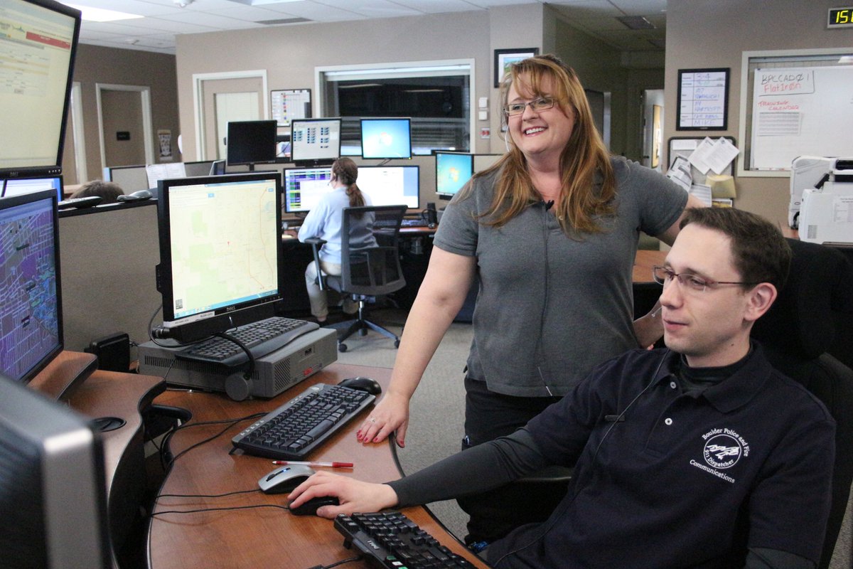 boulderpolice's tweet image. These amazing men and women work behind the scenes responding to emergency calls, Thank you for everything you do!