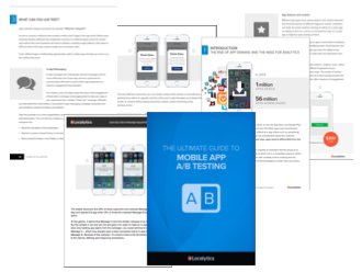 Localytics's tweet photo. Free Ebook: The Ultimate Guide to Mobile A/B Testing. Download your copy at: https://t.co/upIRc9kO3L https://t.co/15u6JGQ2WQ